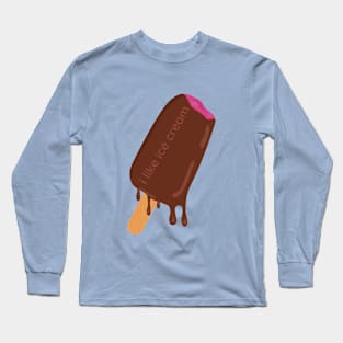 Melting popsicle Long Sleeve T-Shirt